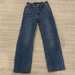 Judy Blue Women’s Wide-Leg Jeans in Dark Blue